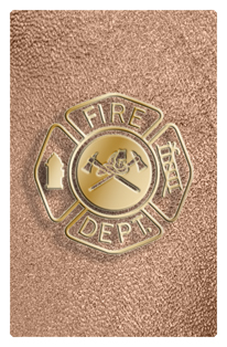DF35T 418 SH BZ Fire Department Shimmer Bronze Background